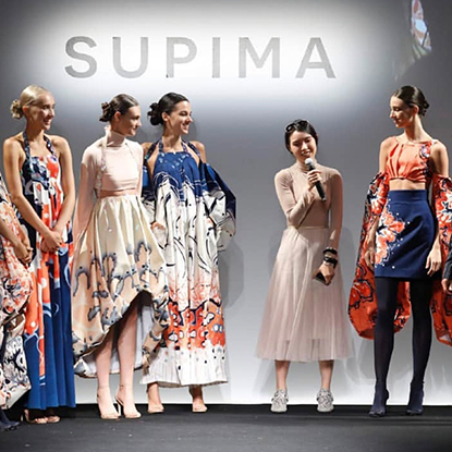Gina Guo winner of the Supima Design Competition 2019